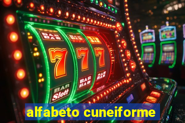 alfabeto cuneiforme